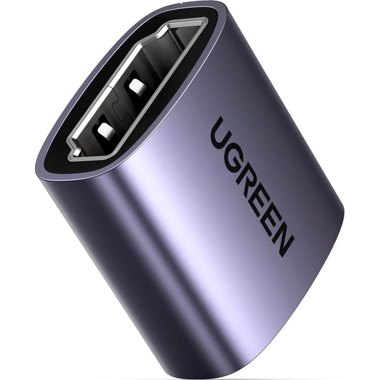 Перехідник HDMI F to HDMI F 8K black Ugreen (90592) - фото 1
