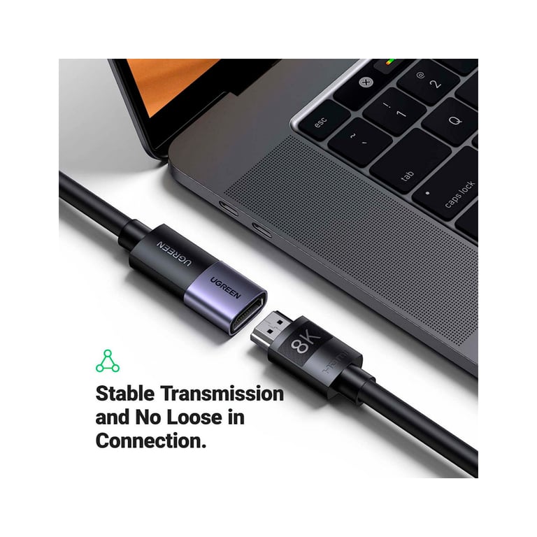Перехідник HDMI F to HDMI F 8K black Ugreen (90592) - фото 4