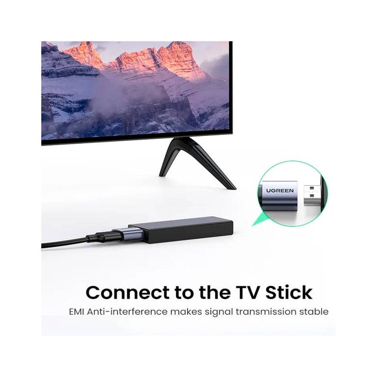 Перехідник HDMI F to HDMI F 8K black Ugreen (90592) - фото 5