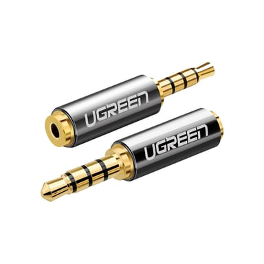 Перехідник 3.5mm M to 2.5mm F black Ugreen (20502)