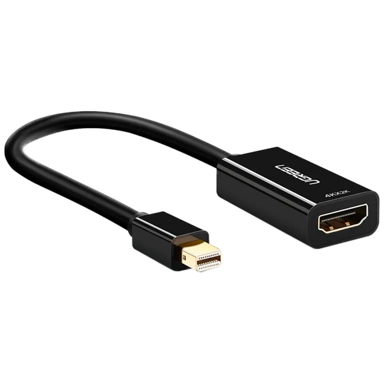 Перехідник Mini DisplayPort M to HDMI F 4K 30Hz black Ugreen (40360) - фото 2
