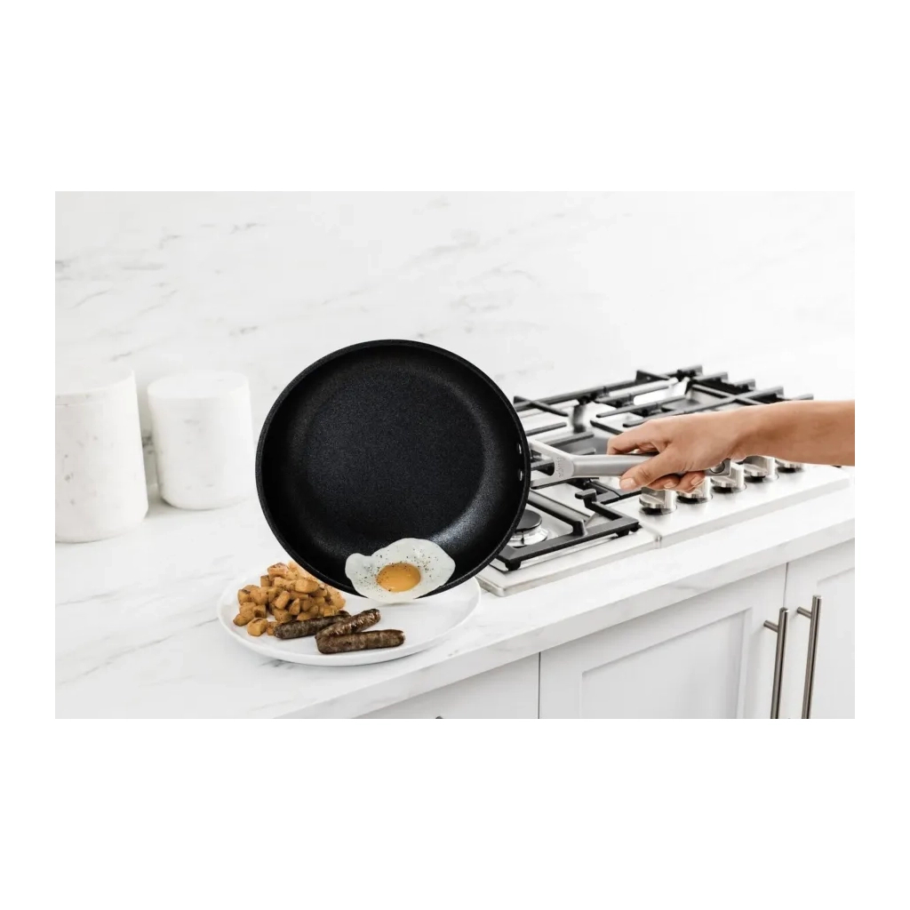 Сковорода Ninja Zerostick з нержавіючої сталі 24 см (C60024DE) - фото 3 Сковорода Ninja Zerostick з нержавіючої сталі 24 см (C60024DE) - фото 3