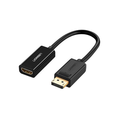 Перехідник Display Port M to HDMI F 4K30Hz black Ugreen (40363)