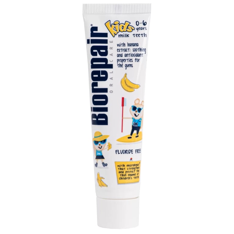 Дитяча зубна паста Biorepair Веселе мишеня 50 ml Банан (8017331095492) - фото 2
