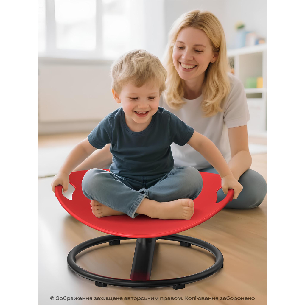 Гойдалка дитяча DKWAY CK-7 (тренування рівноваги) червона (548901984) - фото 6 Гойдалка дитяча DKWAY CK-7 (тренування рівноваги) червона (548901984) - фото 6
