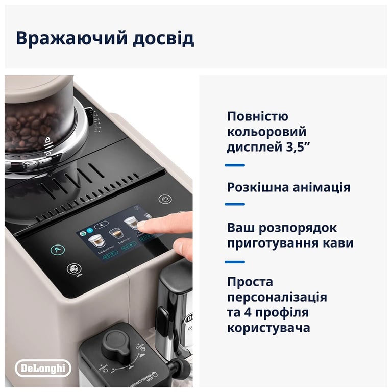 Кавомашина DeLonghi EXAM440.55 G - фото 3
