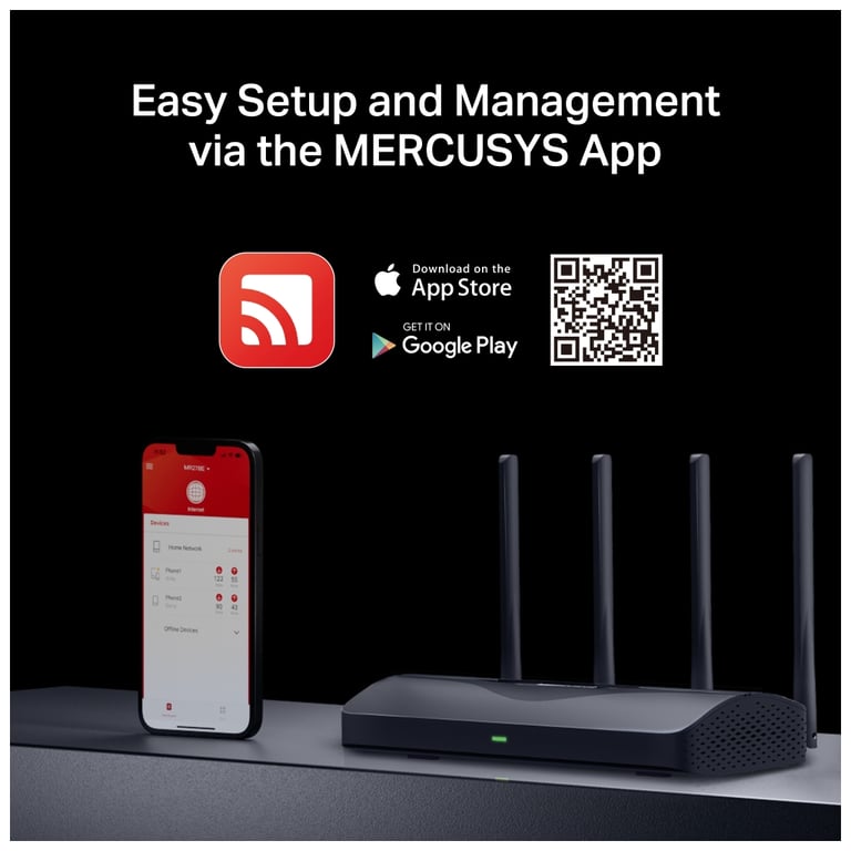 Маршрутизатор Mercusys MR27BE - фото 9