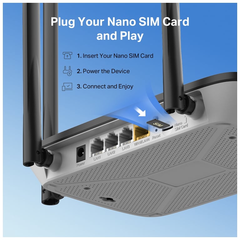 Маршрутизатор Mercusys MB115-4G - фото 7