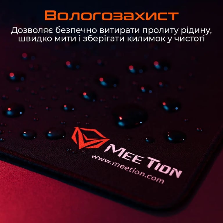 Килимок для мишки Meetion PD015 Black (MT-PD015-A) - фото 4
