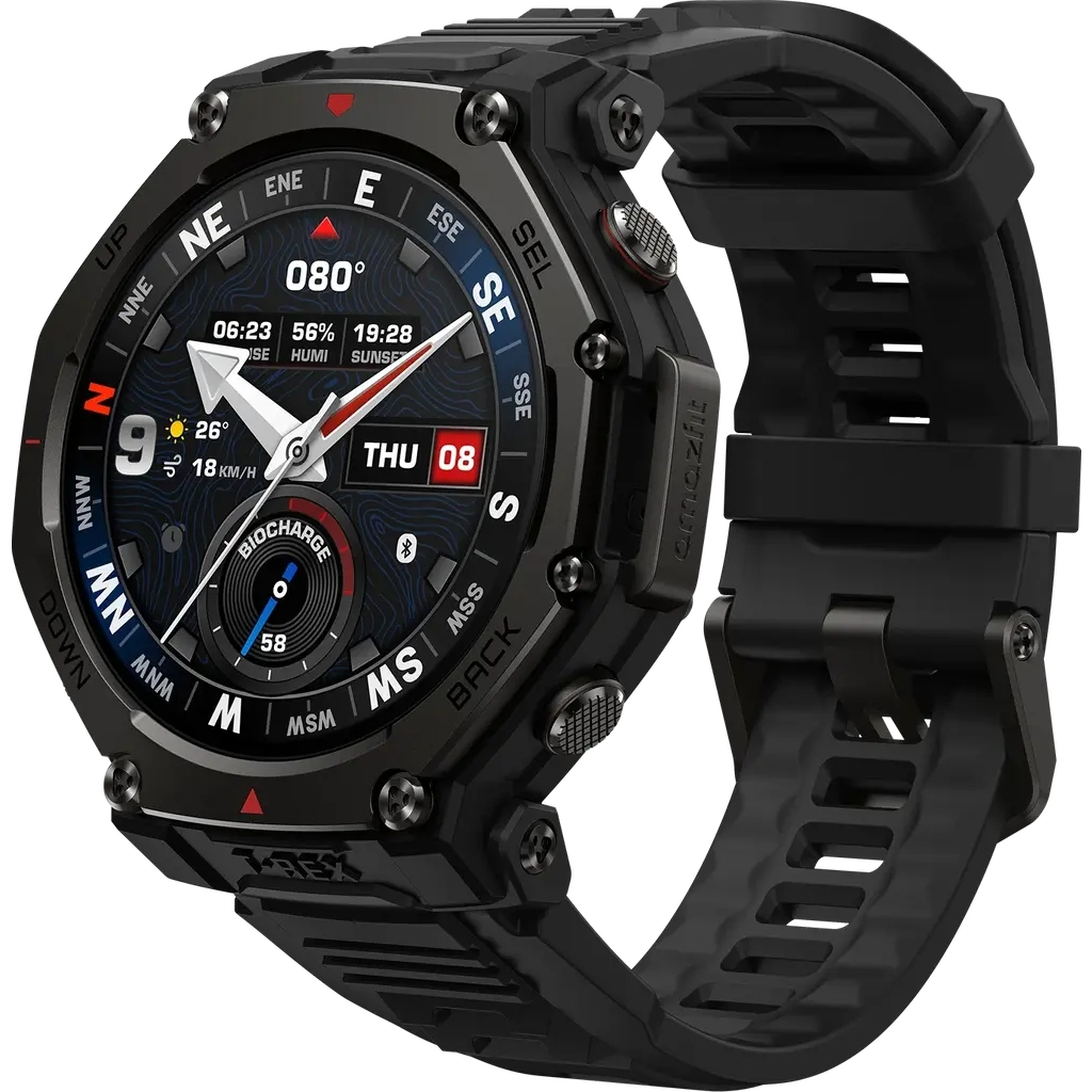 Смарт-годинник Amazfit T-Rex 3 Pro 48mm W2444OV1N Tactical Black (1170956) Смарт-годинник Amazfit T-Rex 3 Pro 48mm W2444OV1N Tactical Black (1170956)