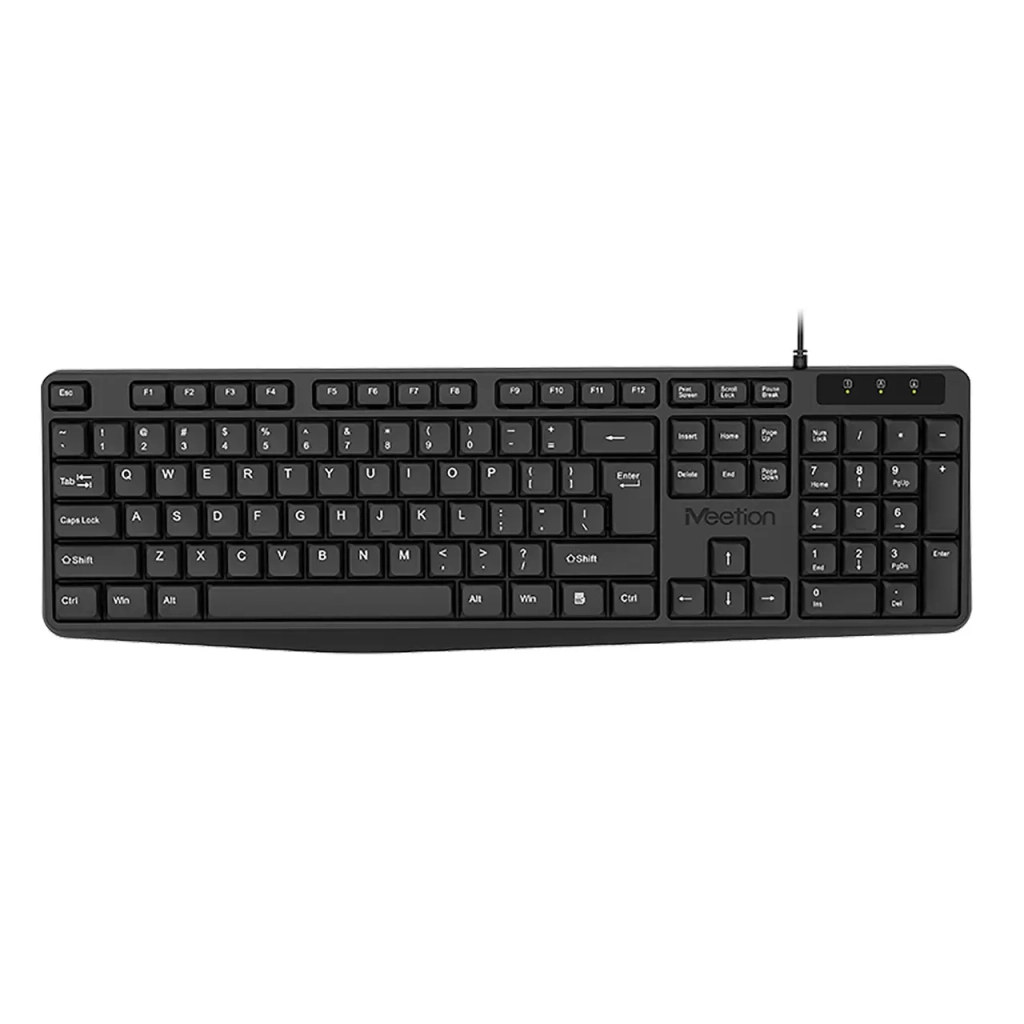 Клавіатура Meetion K200 USB UA Black (MT-K200-A-RUA) - фото 1