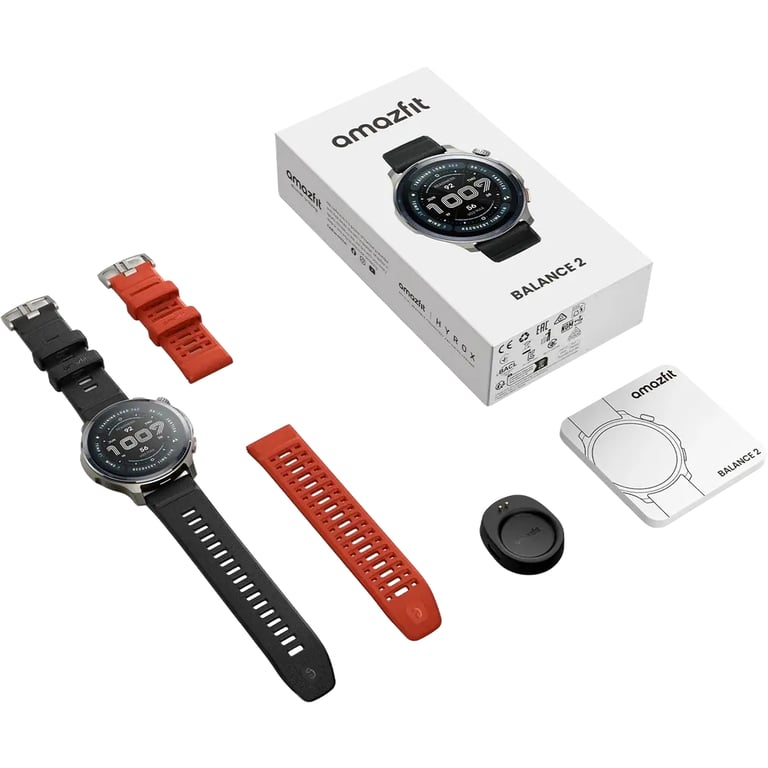 Смарт-годинник Amazfit Balance 2 Чорний W2430GL1N (1167420) - фото 7