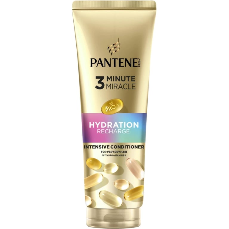 Кондиціонер для волосся Pantene Pro-V 3 Minute Miracle Hydration Recharge 220 мл (8700216938860) - фото 1