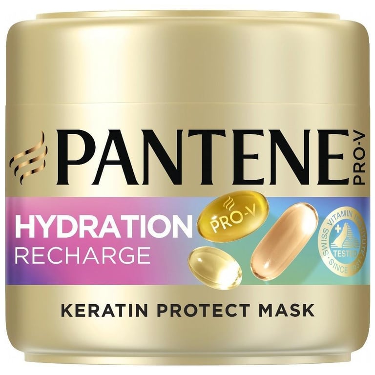 Маска для волосся Pantene Pro-V Hydration Recharge 300 мл (8700216938778) - фото 1