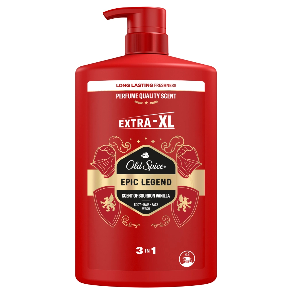 Гель для душу Old Spice Epic Legend 1000 мл (8006530074018) Гель для душу Old Spice Epic Legend 1000 мл (8006530074018)