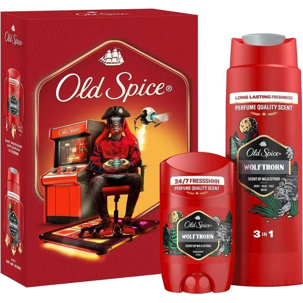 Набір косметики Old Spice Gamer Wolfthorn (8006530006941) - фото 1