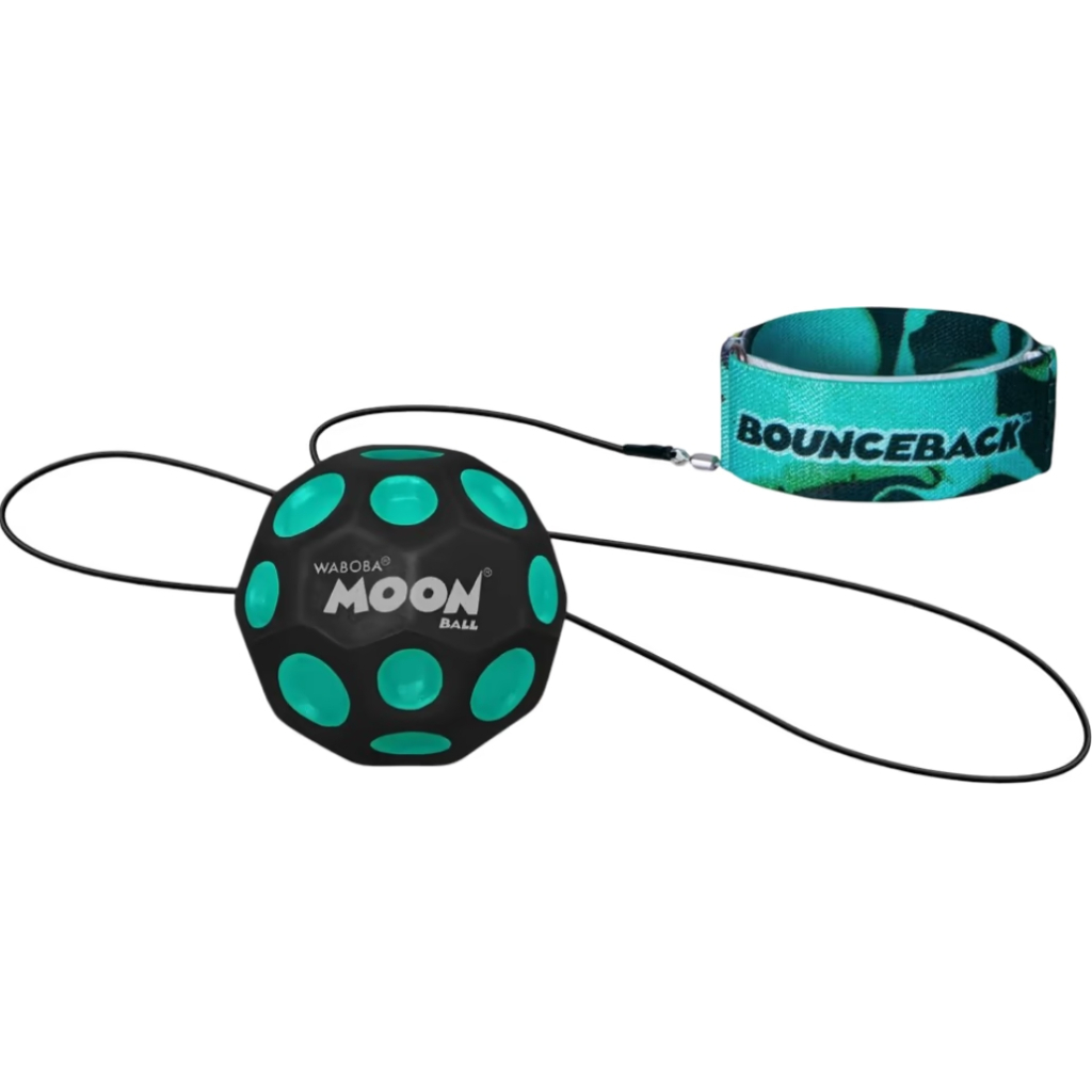 Мяч дитячий Waboba AZ-330-B Bounceback x Returning moon in Blister (Blue) (840001933026)