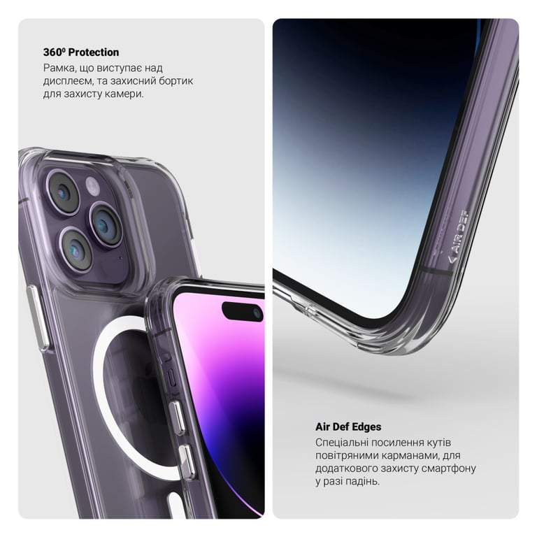 Чохол до мобільного телефона Armorstandart Clear MagCase Samsung Flip7 FE / Flip6 5G Transparent (ARM88136) - фото 3