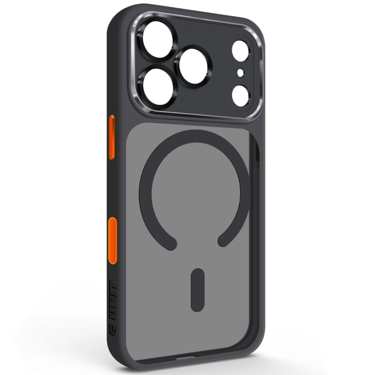 Чохол до мобільного телефона Armorstandart Unit-C MagCase SE Apple iPhone 17 Pro Black Orange (ARM86318) - фото 1