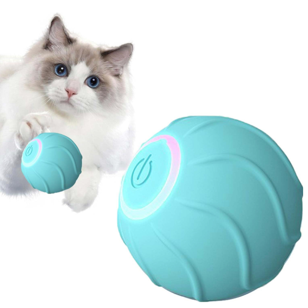 Іграшка для котів Lapka Інтерактивний М'яч-стрибунець (LPK-31) - фото 4 Іграшка для котів Lapka Інтерактивний М'яч-стрибунець (LPK-31) - фото 4