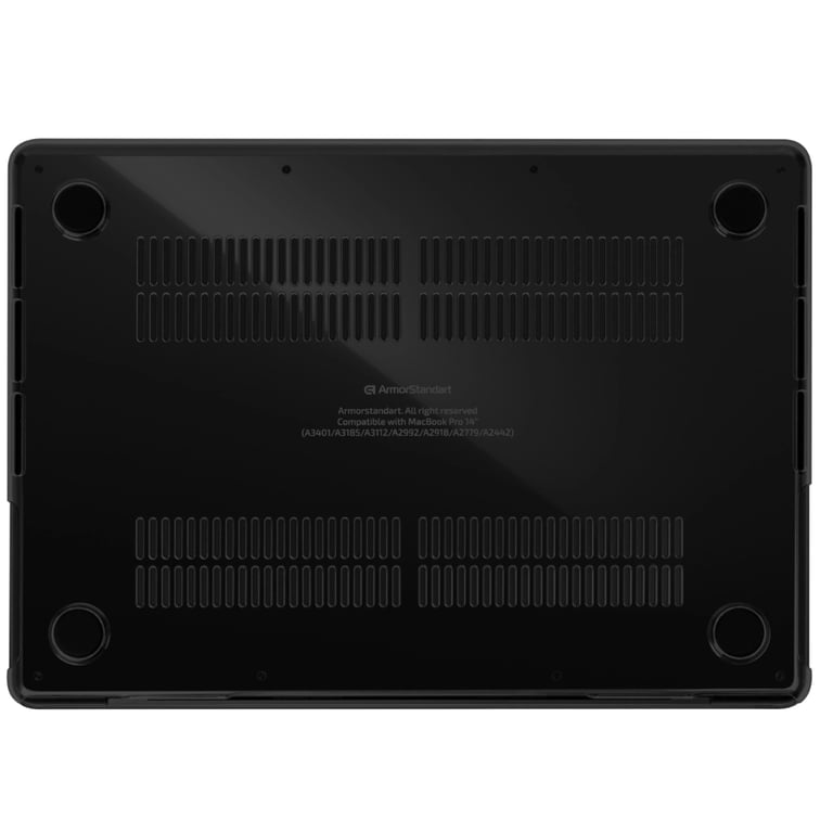 Чохол до ноутбука Armorstandart 14" MacBook Pro M5/M4/M3/M2/M1 A3434/A3112/A3185/A3401 Crystal (ARM79447) - фото 2