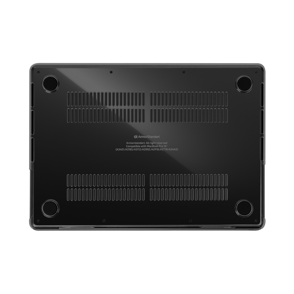 Чохол до ноутбука Armorstandart 14" MacBook Pro M5/M4/M3/M2/M1 A3434/A3112/A3185/A3401 Crystal (ARM79446) - фото 2 Чохол до ноутбука Armorstandart 14" MacBook Pro M5/M4/M3/M2/M1 A3434/A3112/A3185/A3401 Crystal (ARM79446) - фото 2