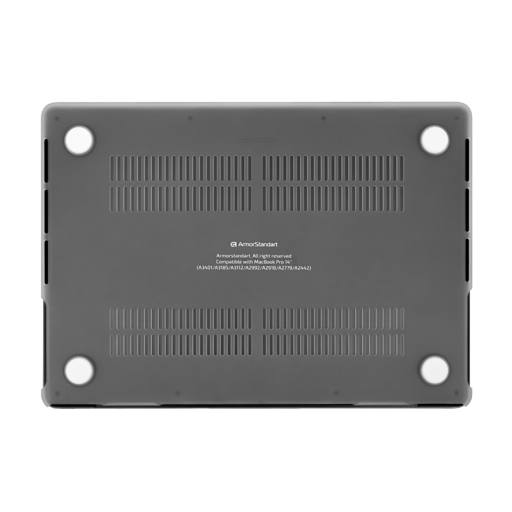Чохол до ноутбука Armorstandart 13.6" MacBook Air M4/M3/M2 (A3240/A3113/A2681) Clear Matte (ARM79455) - фото 2 Чохол до ноутбука Armorstandart 13.6" MacBook Air M4/M3/M2 (A3240/A3113/A2681) Clear Matte (ARM79455) - фото 2