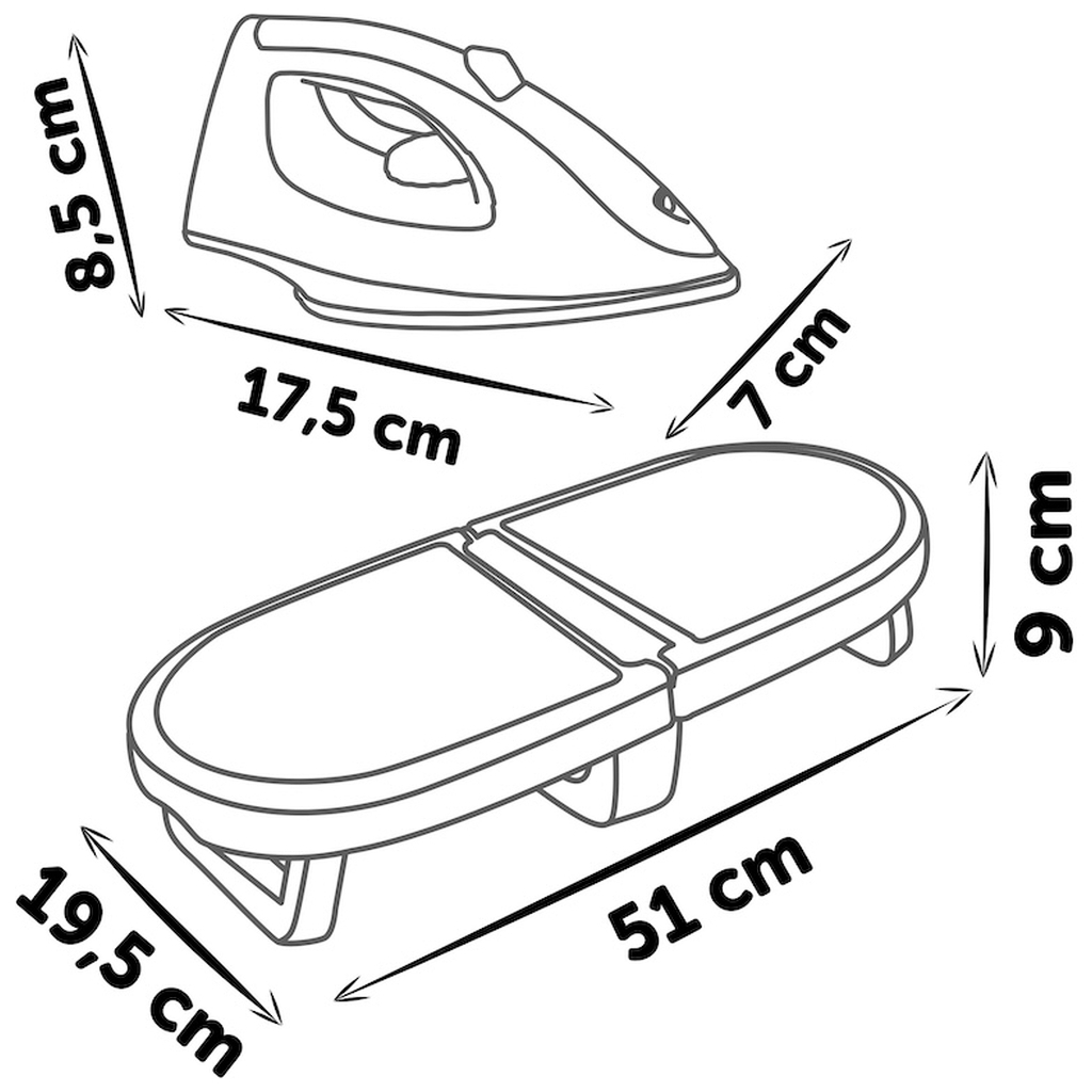 Ігровий набір Smoby Дошка для прасування (7600330123) - фото 3 Ігровий набір Smoby Дошка для прасування (7600330123) - фото 3