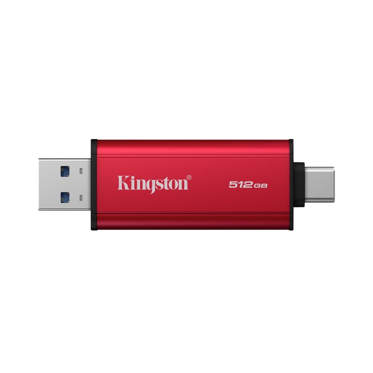 Накопичувач SSD USB Type-C 512GB Dual Portable Kingston (SPSD/512GB) - фото 2