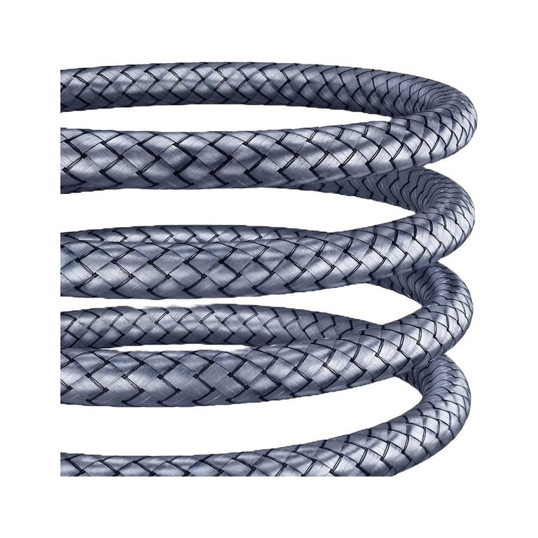 Кабель мультимедійний 3.5mm M to 3.5mm M 5.0m gray Essager (EYP35-DYD0G) - фото 4