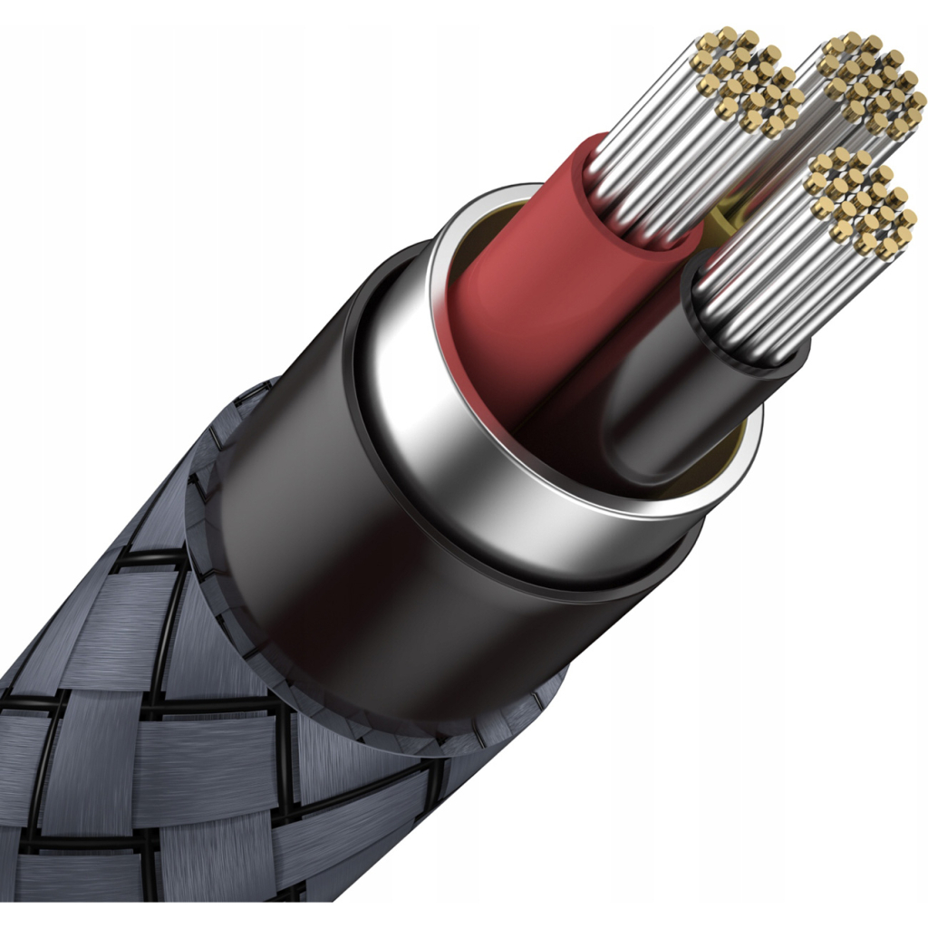 Кабель мультимедійний 3.5mm F to 3.5mm M 3.0m Essager (EYPY35-MYC0G) - фото 5 Кабель мультимедійний 3.5mm F to 3.5mm M 3.0m Essager (EYPY35-MYC0G) - фото 5