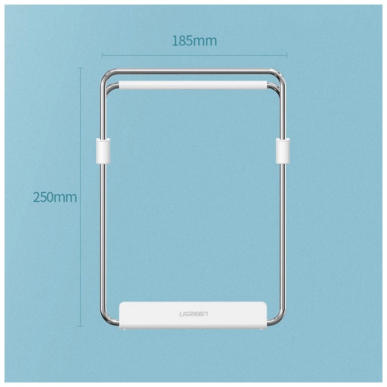 Підставка до ноутбука Ugreen LP230 Foldable Desktop Laptop Stand Silver (80348) - фото 10