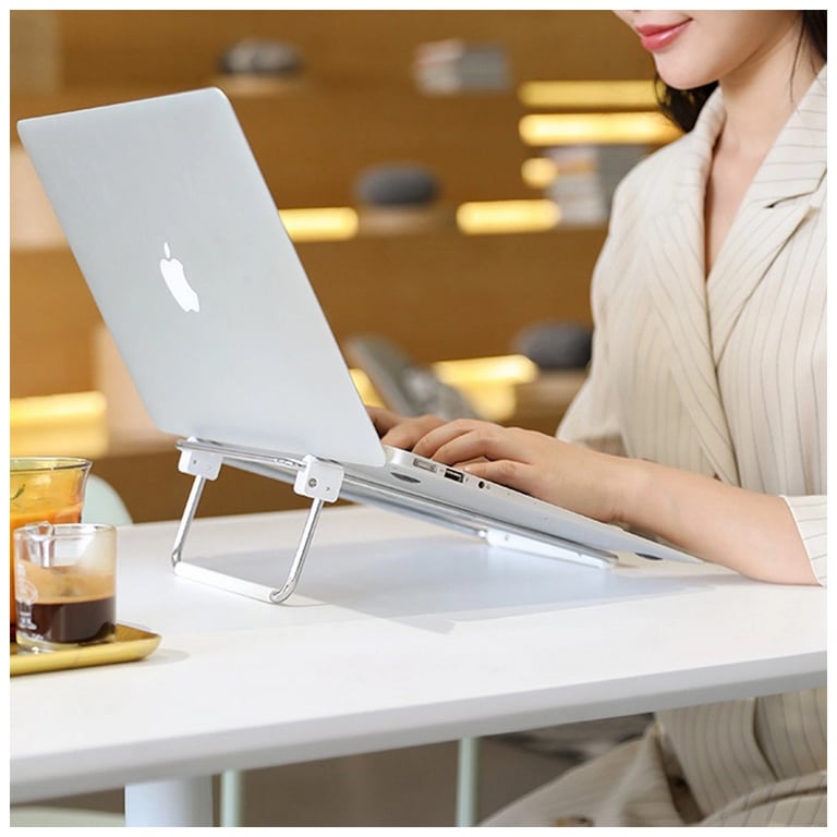 Підставка до ноутбука Ugreen LP230 Foldable Desktop Laptop Stand Silver (80348) - фото 5