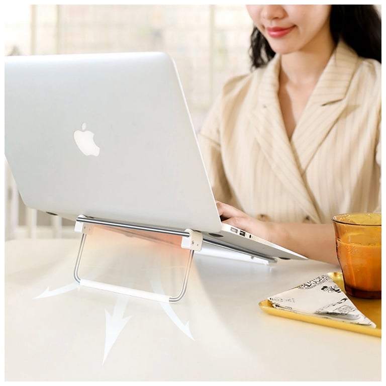 Підставка до ноутбука Ugreen LP230 Foldable Desktop Laptop Stand Silver (80348) - фото 8