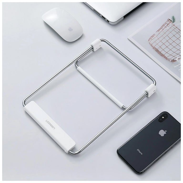 Підставка до ноутбука Ugreen LP230 Foldable Desktop Laptop Stand Silver (80348) - фото 9
