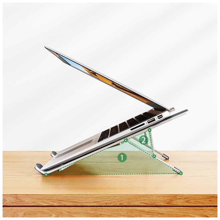 Підставка до ноутбука Ugreen LP451 Foldable Holder for Laptop Silver (40289) - фото 8
