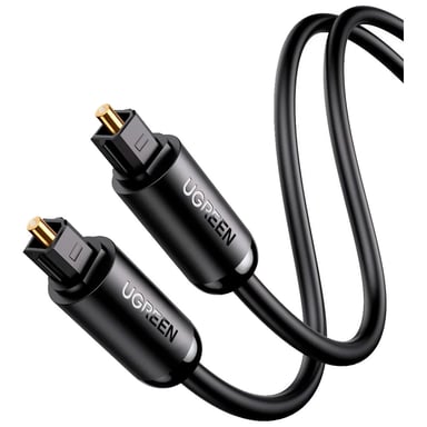Кабель мультимедійний Optical Toslink 3.0m AV122 black Ugreen (70893) - фото 1