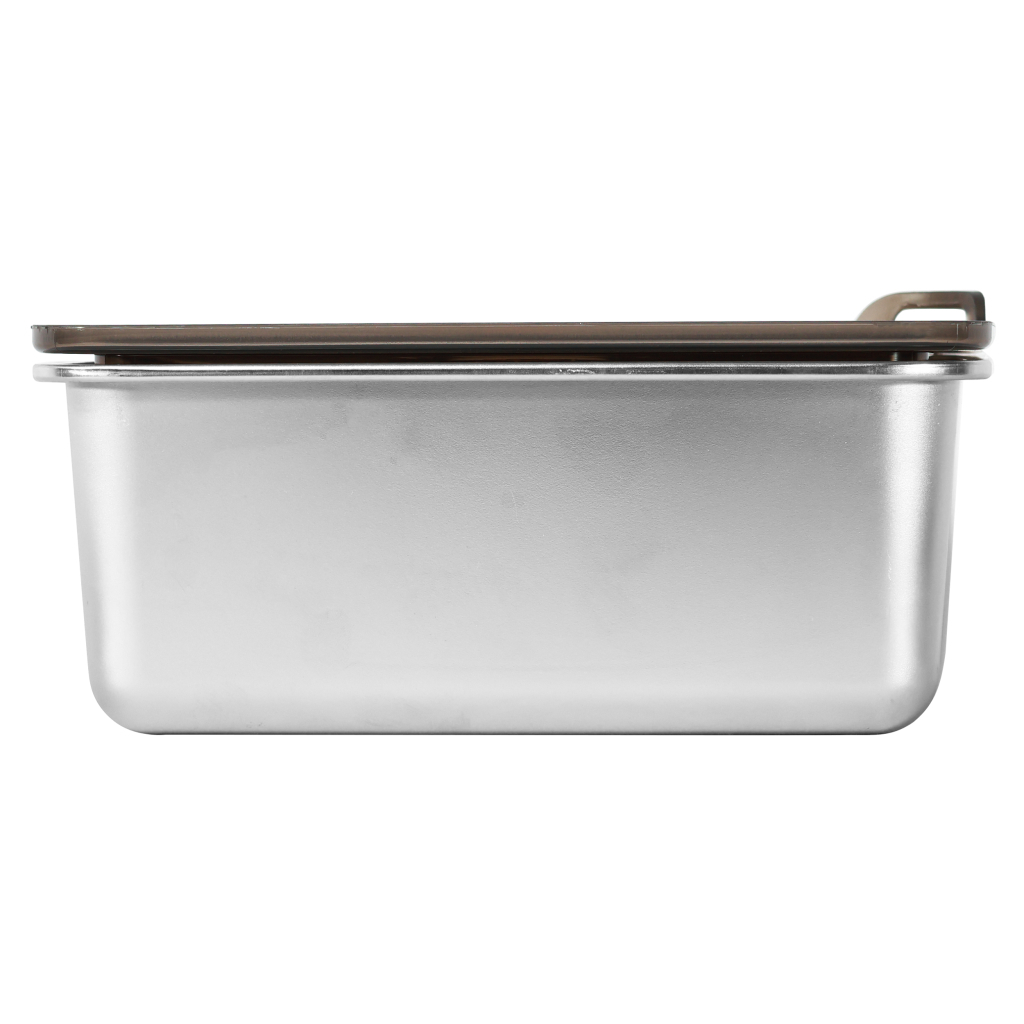 Харчовий контейнер Ringel Fusion прямокутний нержавіюча сталь 1000 мл (RG-9100/1000) - фото 2 Харчовий контейнер Ringel Fusion прямокутний нержавіюча сталь 1000 мл (RG-9100/1000) - фото 2