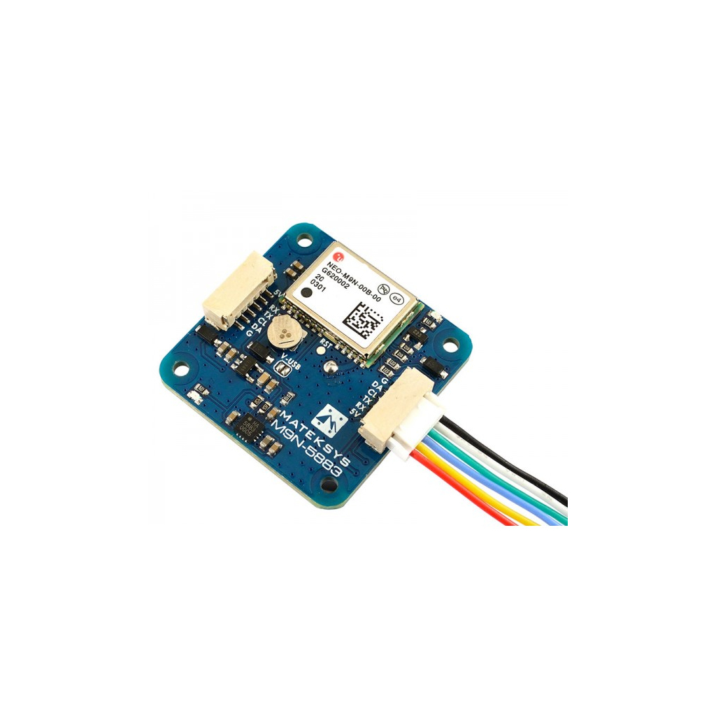 GPS модуль для дрона MATEK M9N-5883 (M9N5883) - фото 2 GPS модуль для дрона MATEK M9N-5883 (M9N5883) - фото 2