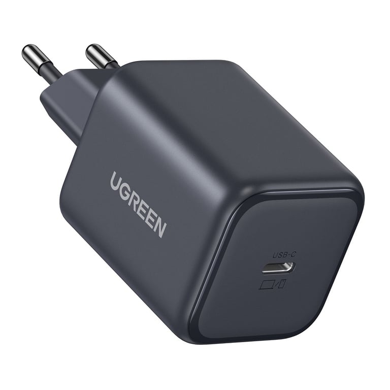 Зарядний пристрій Ugreen USB-C GaN 45W X524 black (65052) - фото 1