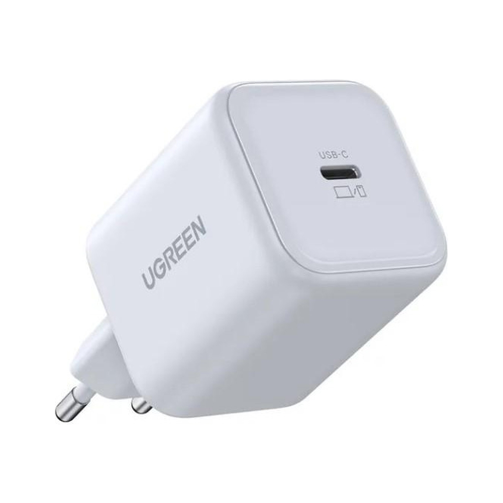 Зарядний пристрій Ugreen USB-C GaN 45W + cable USB-C to USB-C X524 white (65055) - фото 2 Зарядний пристрій Ugreen USB-C GaN 45W + cable USB-C to USB-C X524 white (65055) - фото 2