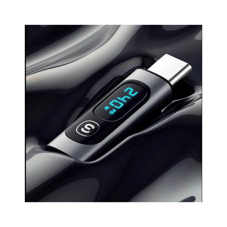 Перехідник USB-C F to USB-C M digital display Essager (EZJTT-TX0G-P) - фото 11