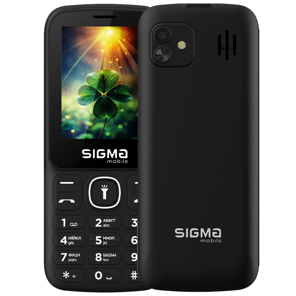 Мобільний телефон Sigma X-style 242 LUCKY Black (4827798792919) Мобільний телефон Sigma X-style 242 LUCKY Black (4827798792919)