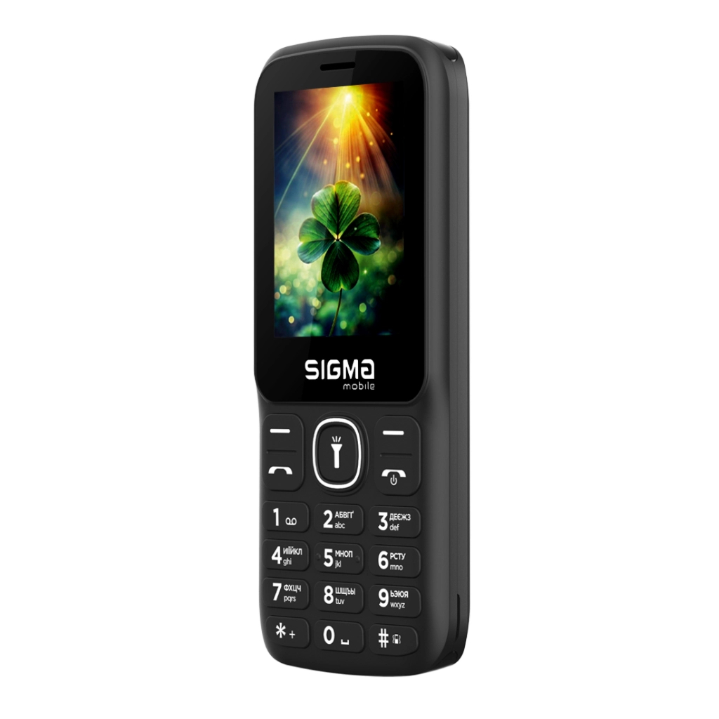 Мобільний телефон Sigma X-style 242 LUCKY Black (4827798792919) - фото 4 Мобільний телефон Sigma X-style 242 LUCKY Black (4827798792919) - фото 4