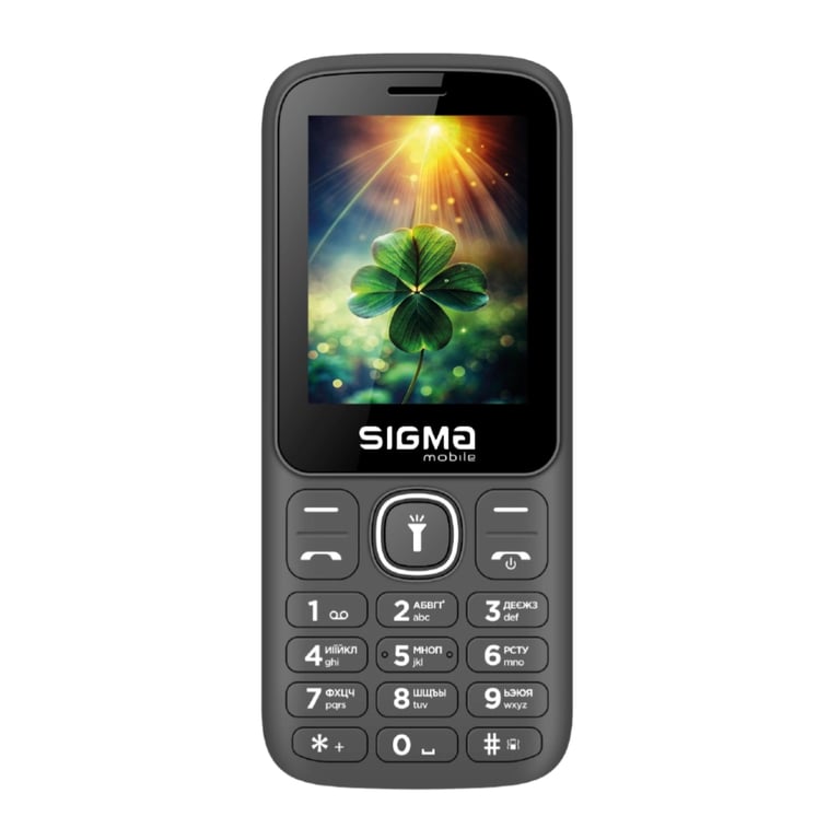 Мобільний телефон Sigma X-style 242 LUCKY Grey (4827798792926) - фото 2