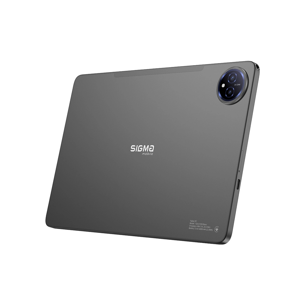 Планшет Sigma Tab A1035 BASIC 10.1" 6/128GB 4G dark grey (4827798966112) - фото 6 Планшет Sigma Tab A1035 BASIC 10.1" 6/128GB 4G dark grey (4827798966112) - фото 6