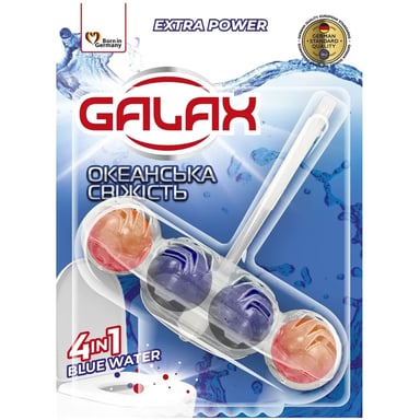 Туалетний блок Galax Океанська свіжість 55 г (4823128005391) - фото 1