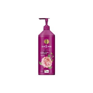 Гель для душу Dalas Cosmetics Півонія 1000 г (4262396142030)
