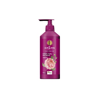 Гель для душу Dalas Cosmetics Півонія 500 г (4262396142023)