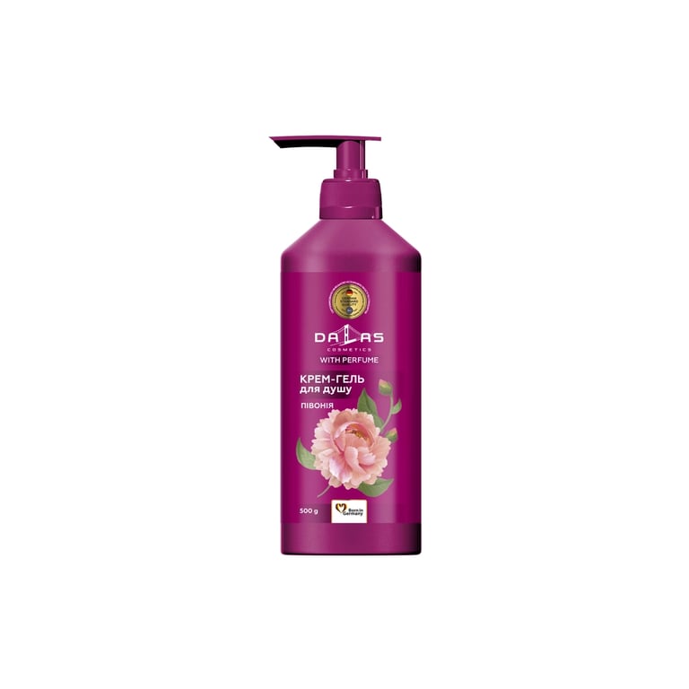 Гель для душу Dalas Cosmetics Півонія 500 г (4262396142023)